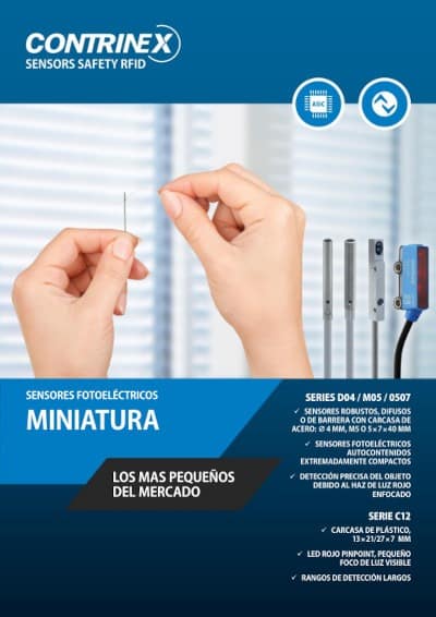 Sensores Fotoeléctricos Miniatura